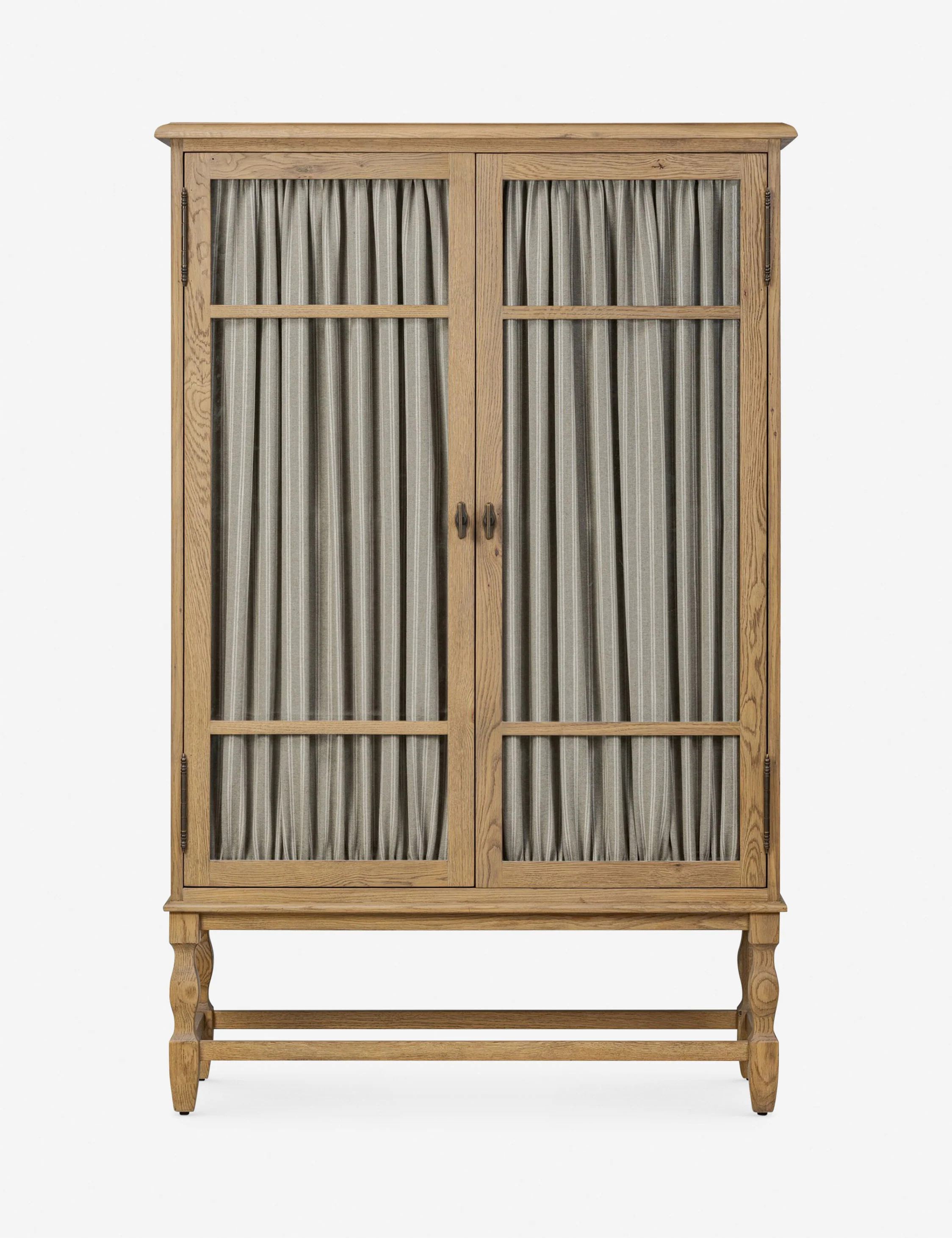 Finley Curio Cabinet by Amber Lewis x Four Hands | Lulu and Georgia 