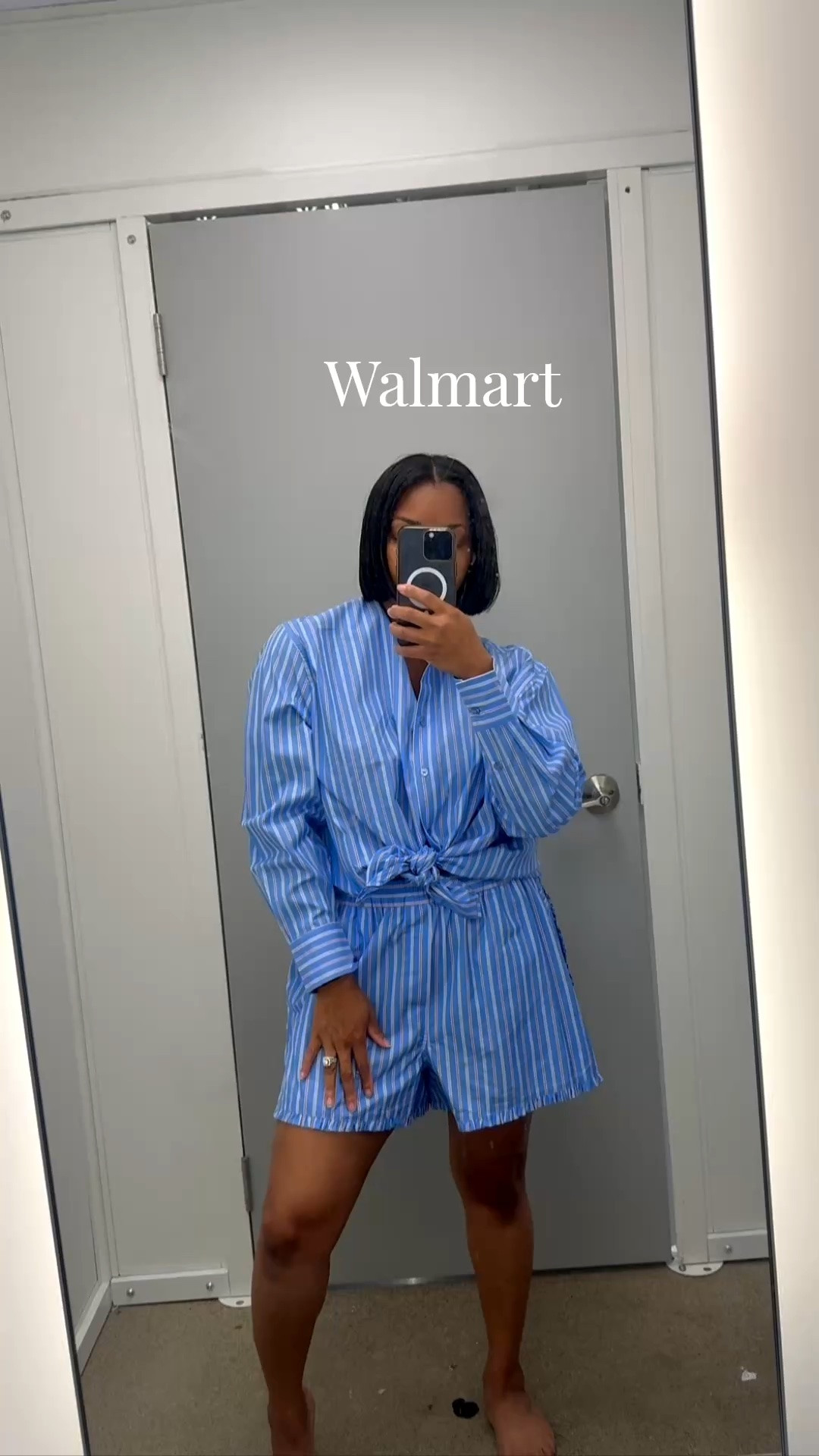 Blue stripes are having a moment, and I’m here for it! 💙

This matching set is giving effortless, expensive-looking style without the expensive price tag. Wear the pieces together or mix and match for endless outfit options.

✨ Lightweight
✨ Comfortable
✨ Perfect for summer
✨ Under $50 for the set

Everything is linked in my LTK!

#LTKStyle #LTKFinds #WalmartFashion #AffordableStyle #SummerStyle #MatchingSet #Over40Style #MomStyle #CasualChic #EverydayFashion #FashionFinds