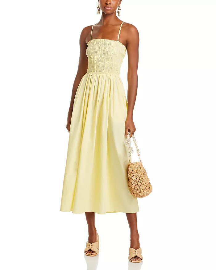 Danielle Smocked Strappy Back Dress | Bloomingdale's (US)