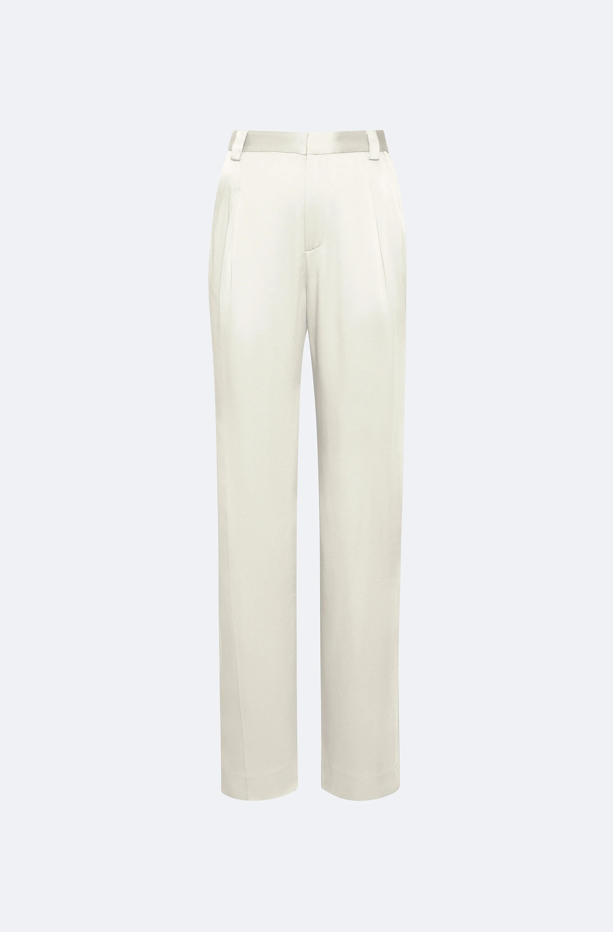 Satin Relaxed Pleated Pant | Lapointe (US)