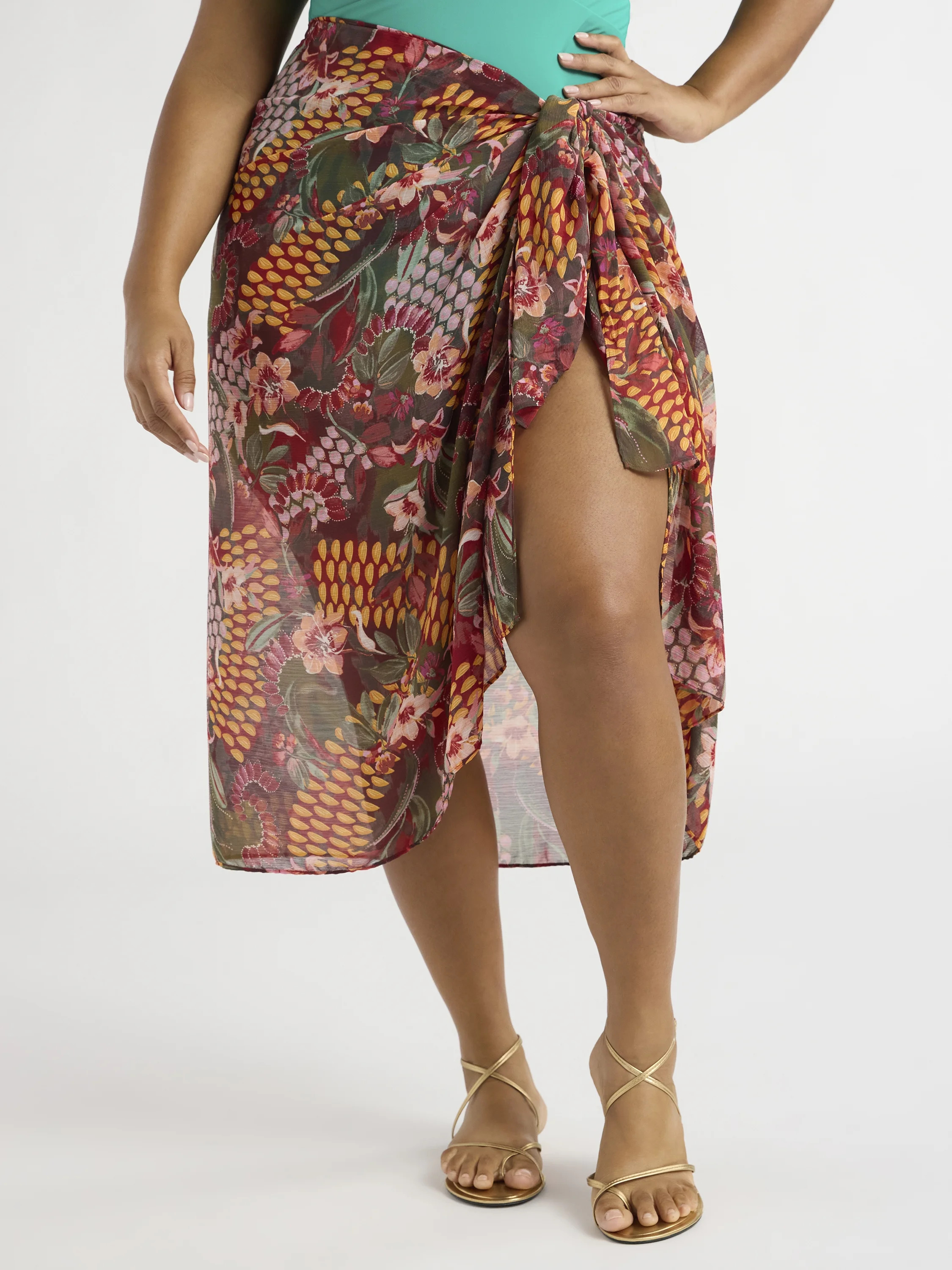 Sofia by Sofia Vergara Women's Aster Pareo, One Size - Walmart.com | Walmart (US)