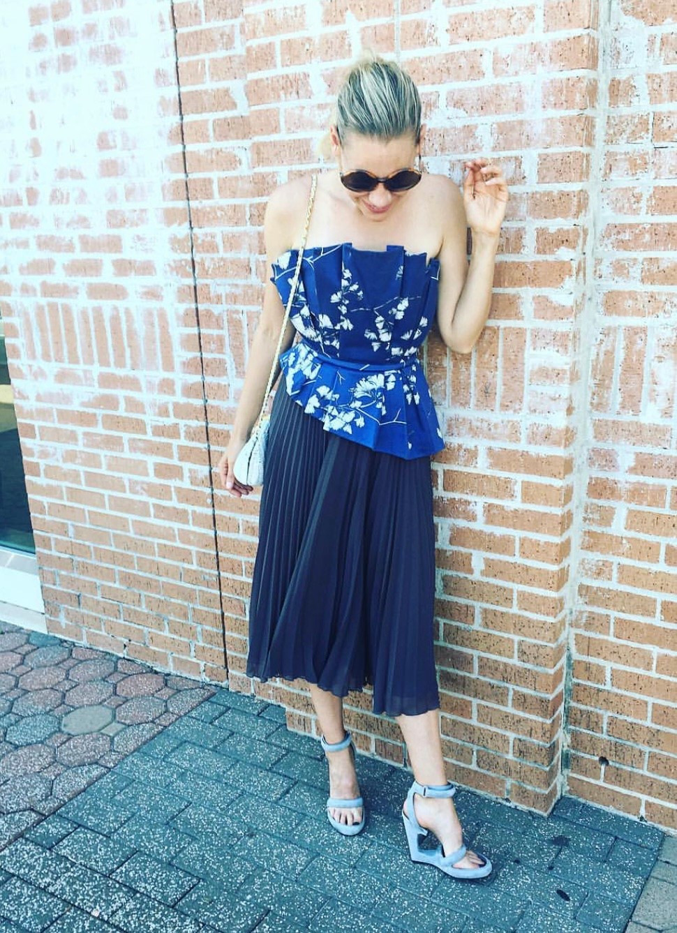From Mother’s Day past- pleats and corset for brunch is always a hit! #investmentpiece 

#LTKStyleTip #LTKSeasonal #LTKOver40