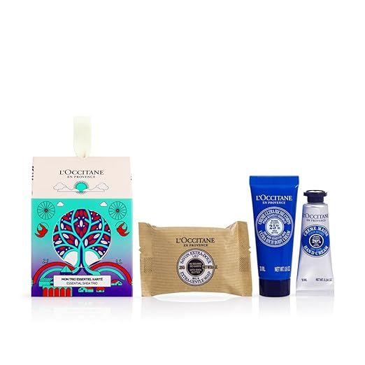 L'Occitane 3-Piece Holiday Shea Ornament: Gift Set Includes Travel-Sized Shea Butter Hand Cream, ... | Amazon (US)