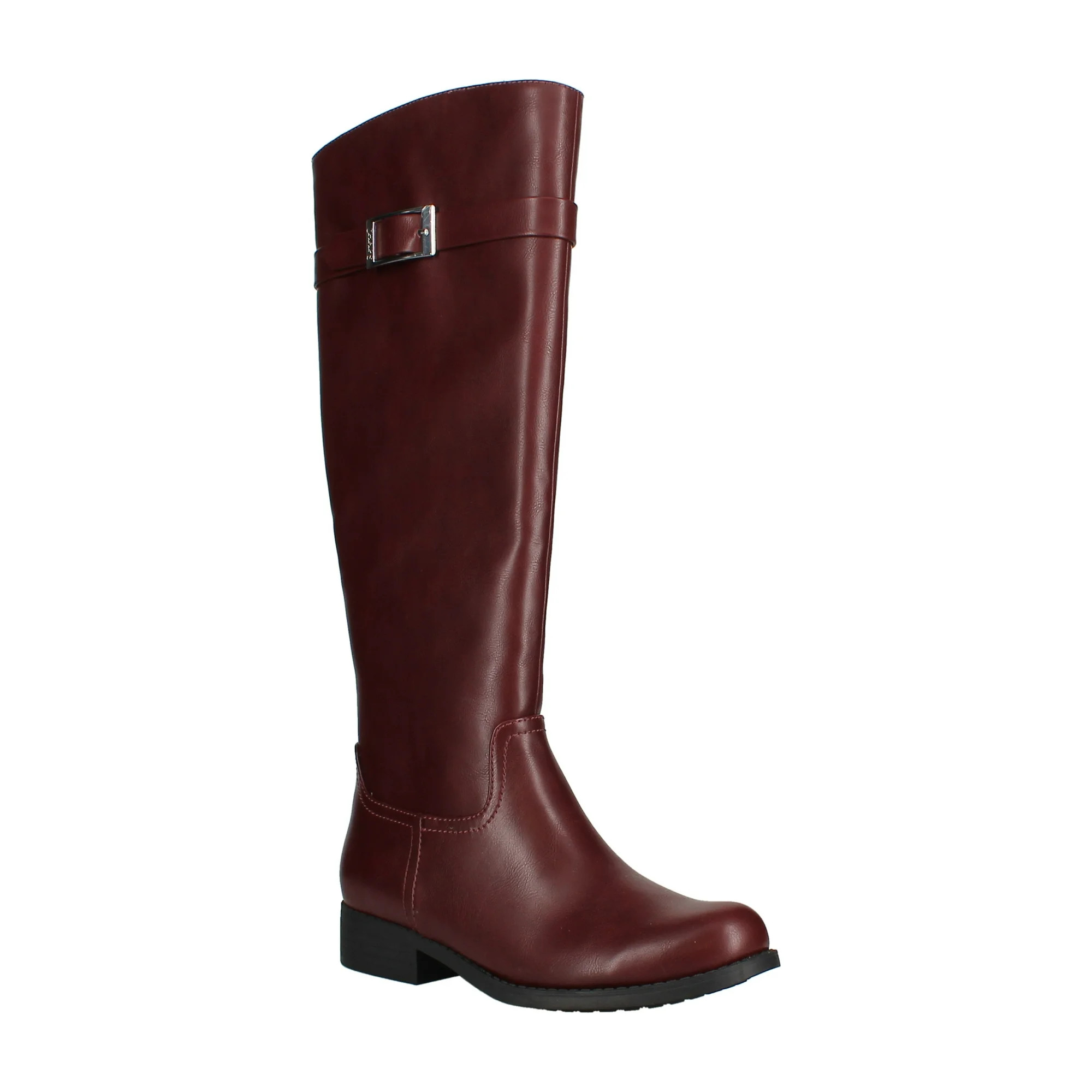 Chaps Alda Women's Zip Up Riding Boot | Walmart (US)