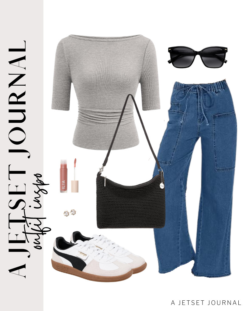 Start your next outfit with PRETTYGARDEN’s boat-neck top, high-waisted drawstring jeans, and Puma Palermo Shoes. You can add this stylish The Sak Lumi crossbody purse to the fit.

#LTKSeasonal #LTKSaleAlert #LTKTravel
 

 
