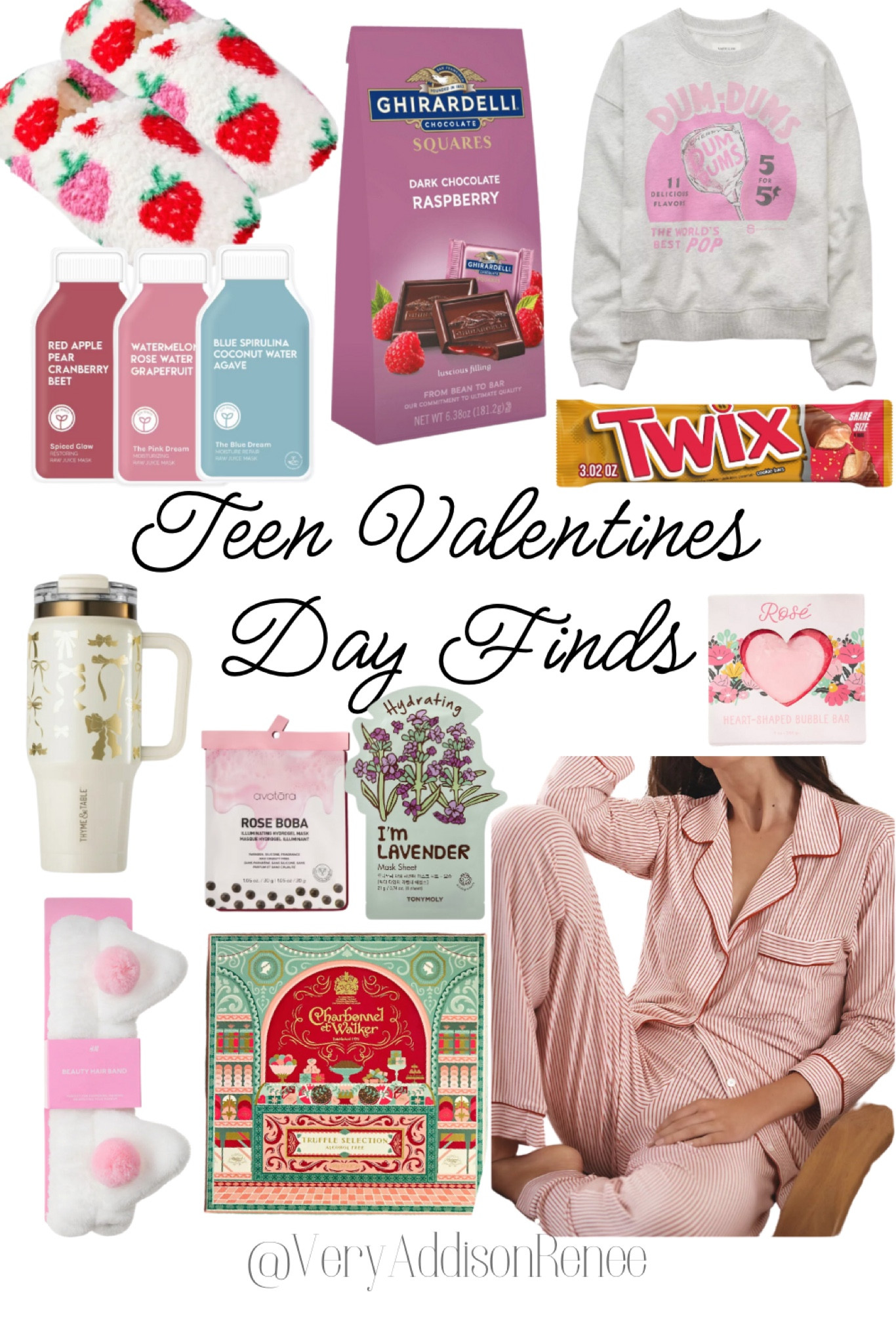 Finds to put into a Valentine’s Day basket or just give as a lone gift for your teen girl!! Follow for more!




gifts, gifts for her, ltk gift guide, ltk gifts, teen gift guide, gift guide, gift basket, gift ideas, gifts for teens, gifts for girls, teen girl, teen girl gift, tween gift, teen girl gift guide, tween gifts, tween gift guides, Be mine basket, valentines day basket, valentines day gift, valentines day couple gift, valentines day girlfriend gift, galentines day, galentines day present, basket, gift ideas, valentines gift ideas, trendy valentines present, valentines, valentinesdaygift,

#LTKSeasonal #LTKU #LTKGiftGuide