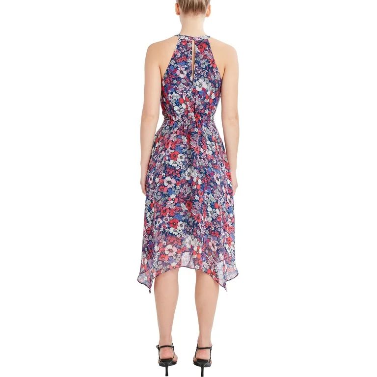 BCBG Paris Women's Halter Chiffon Dress | Walmart (US)