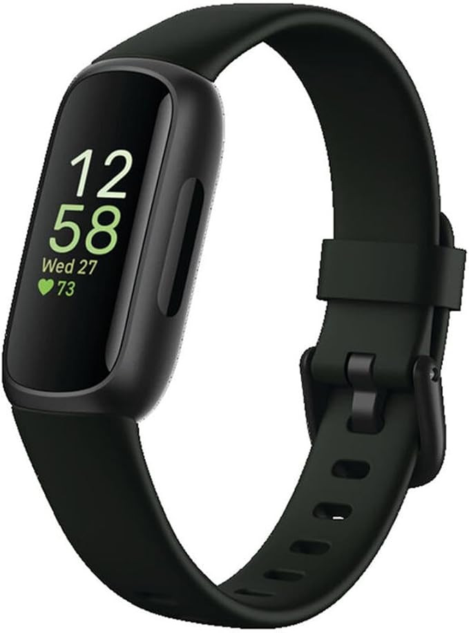 Fitbit Inspire 3 Health &-Fitness-Tracker with Stress Management, Workout Intensity, Sleep Tracki... | Amazon (US)