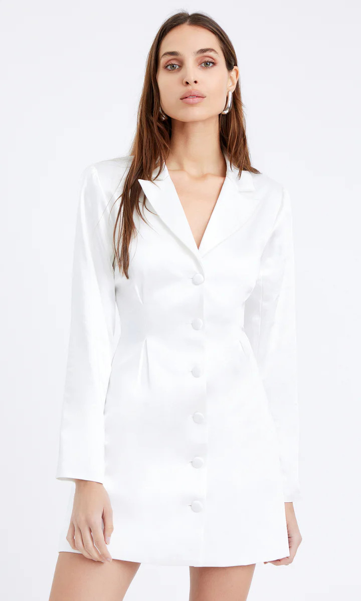 Viv Cinched Waist Blazer Dress | Greylin Collection | Women's Luxury Fashion Clothing 