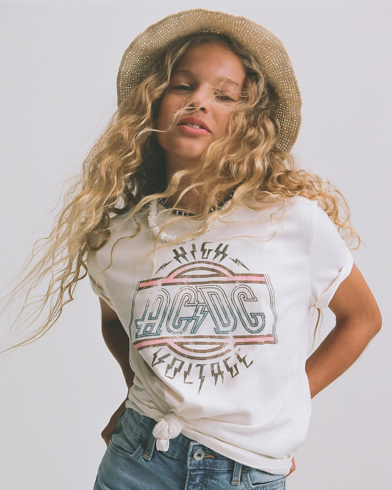 oversized ac/dc graphic tee | Abercrombie & Fitch (US)