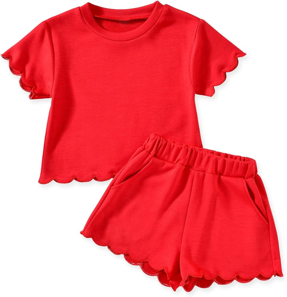 Aalizzwell Toddler Girl Summer Outfit 2-5T | Amazon (US)