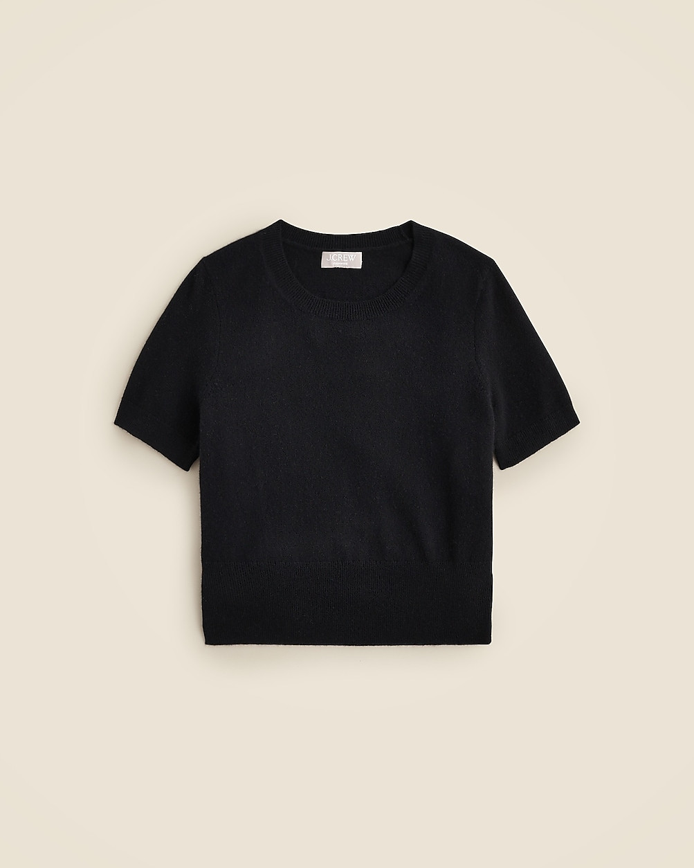 Cashmere shrunken T-shirt | J. Crew US