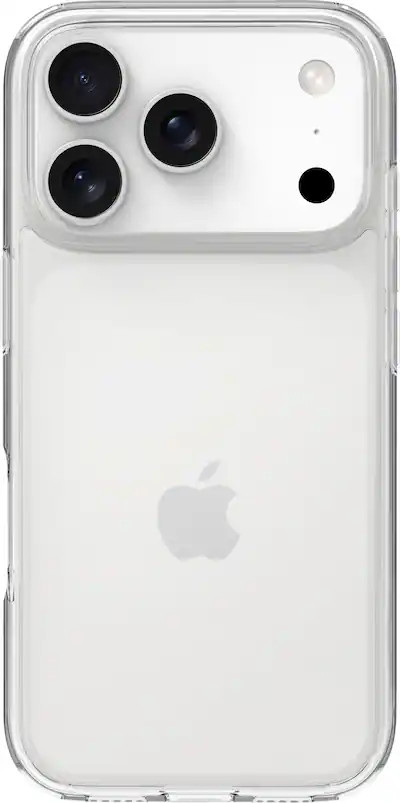 Insignia™ - Hard-Shell Case for Apple iPhone 17 Pro - Clear | Best Buy U.S.