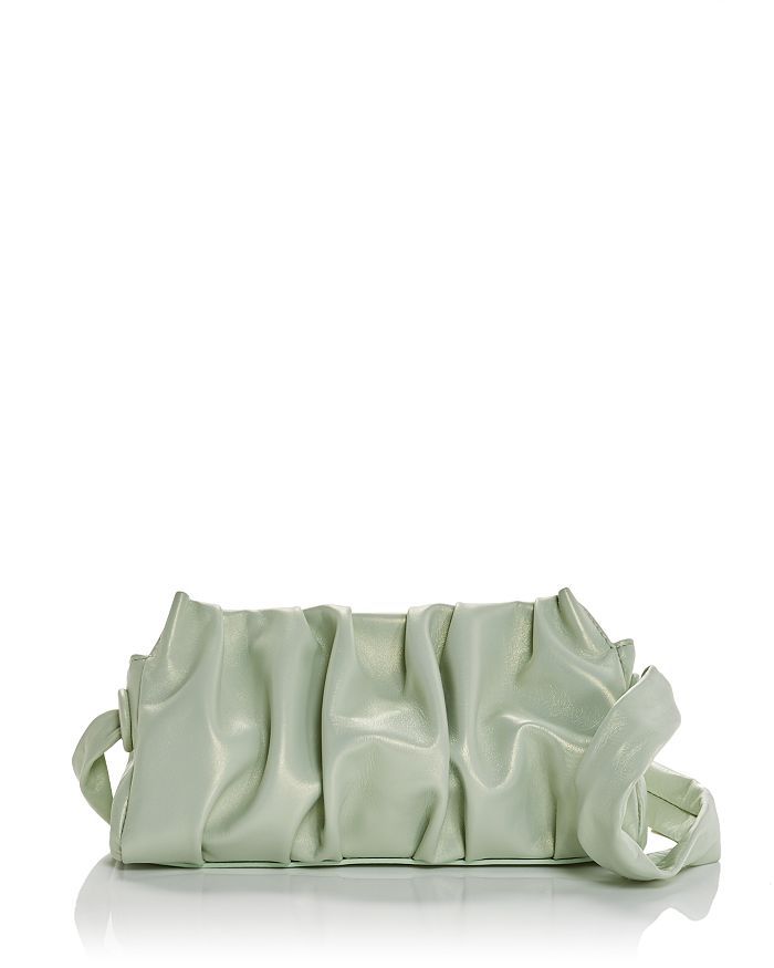 Vague Pleated Leather Clutch | Bloomingdale's (US)