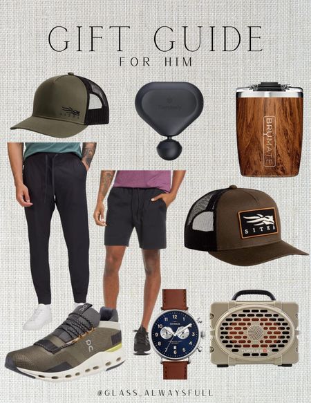 Men’s gift guide, our favorite things, gifts that he would like, my hubbys picks, men’s Christmas gifts, men’s gifts, men’s gift ideas, men’s body wash, men’s running shoes, mens on cloud, men’s watch, men’s joggers, men’s shorts, Sitka hat, men’s cup, men’s chocolates, theragun. Callie Glass @glass_alwaysfull 

#LTKSeasonal #LTKGiftGuide #LTKmens