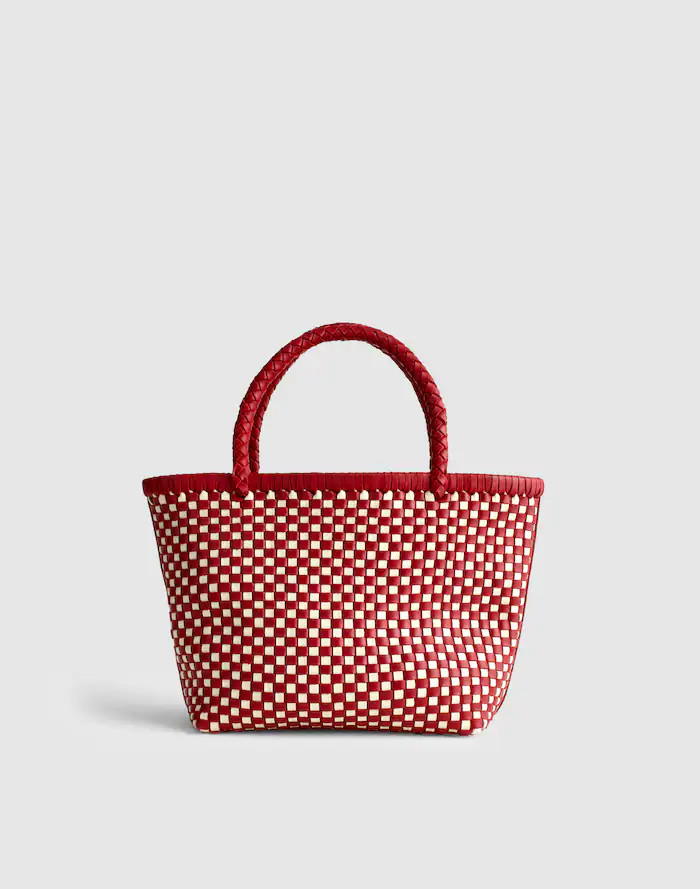 The Signature Woven Mini Tote | Madewell