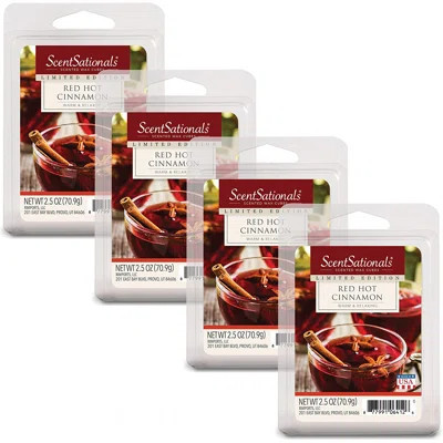 ScentSationals Red Hot Cinnamon Wax 4PK | Wayfair North America