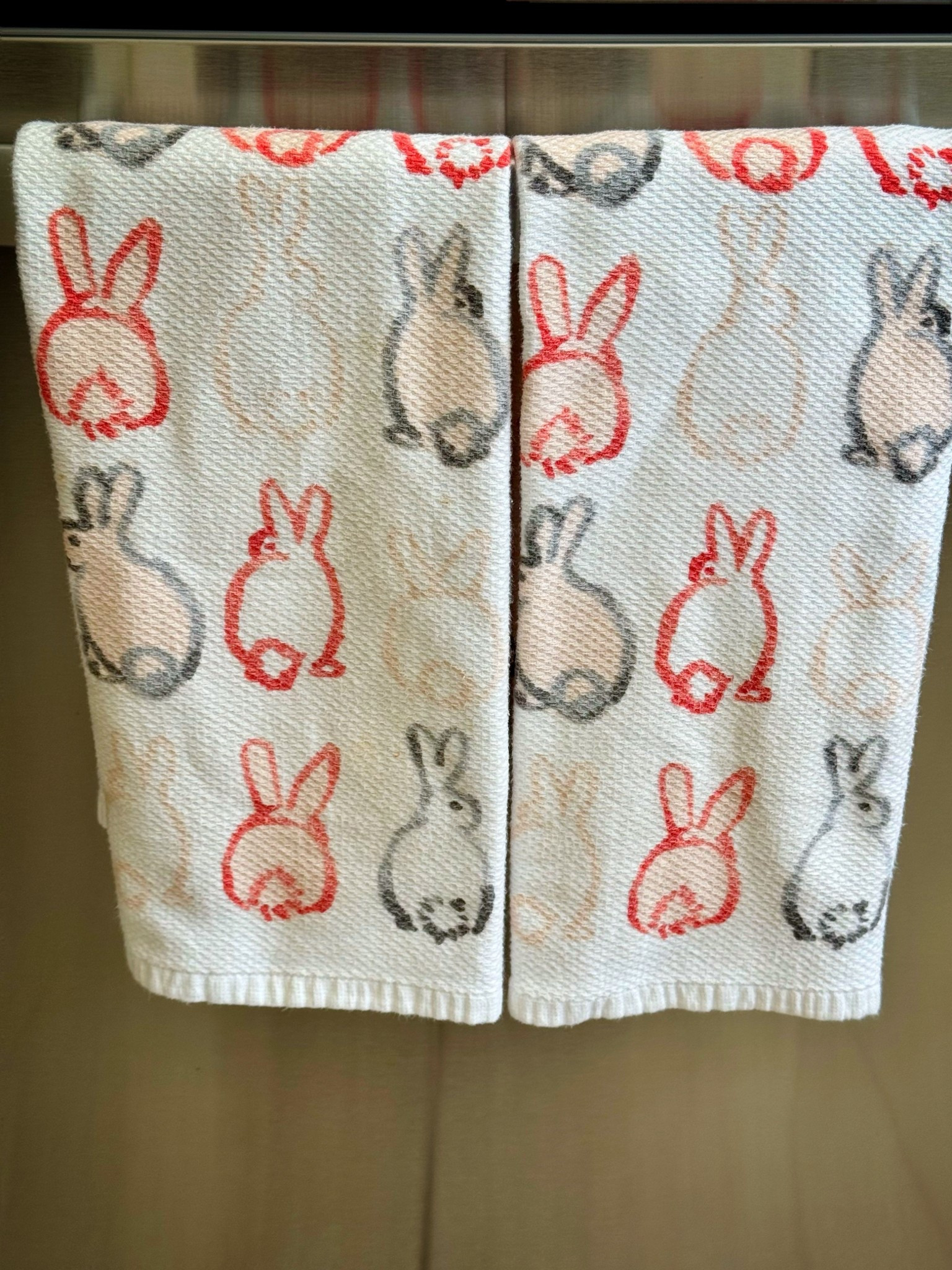 I love decorating the house for all the holidays throughout the year! These bunny kitchen towels are one way I bring the whimsical feel to our home, adding joy to the celebration. Similar linked and more! 🐰
Easter home decor, kitchen accessories, family holidays, guest ready, kitchen textiles  

#LTKdayinmylife #LTKHome #LTKSeasonal