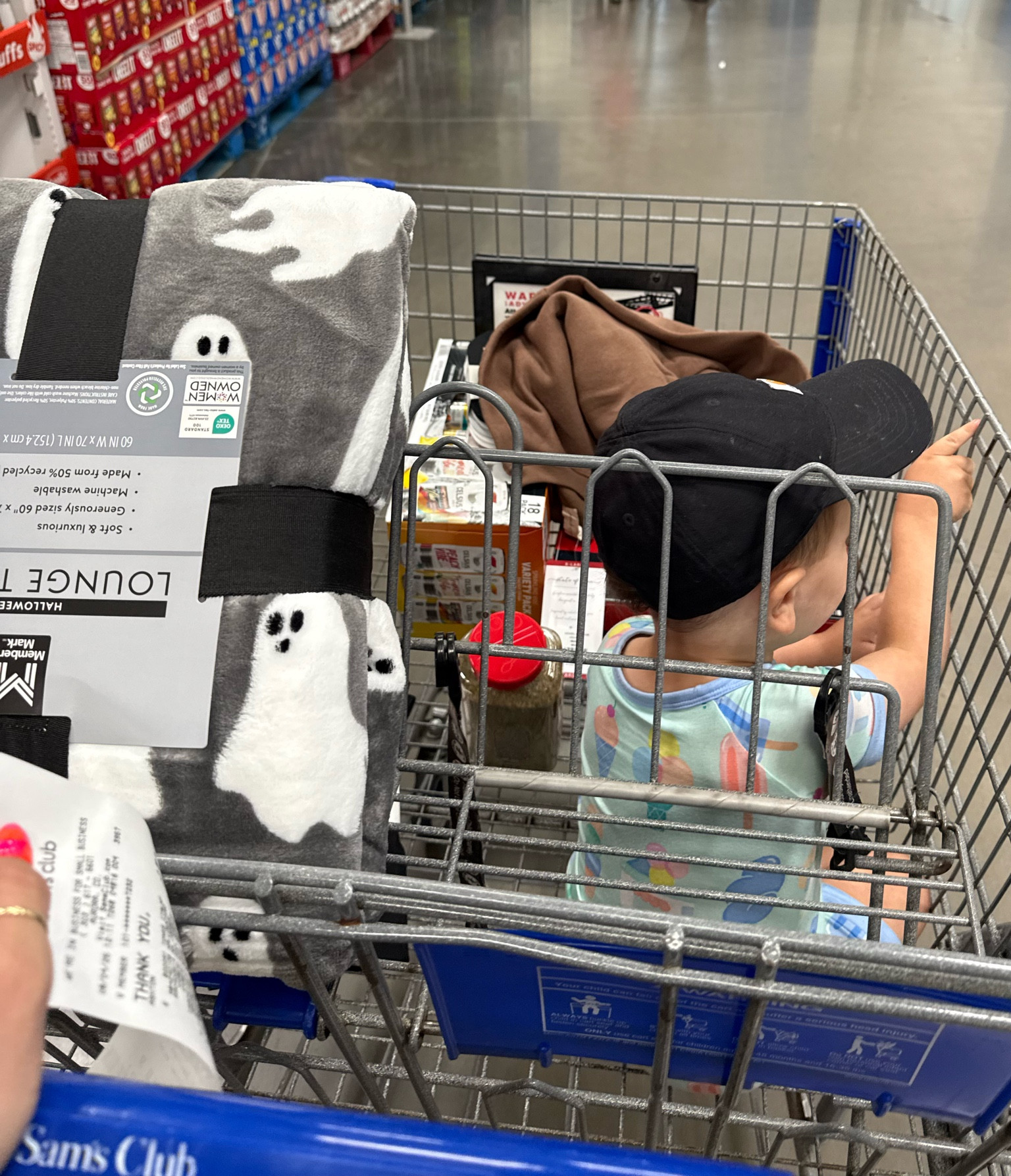 Love a good quick Sam’s Club run! Had to buy this amazingly soft ghost blanket in preparation for Halloween! So excited! 

#LTKKids #LTKSeasonal #LTKFamily