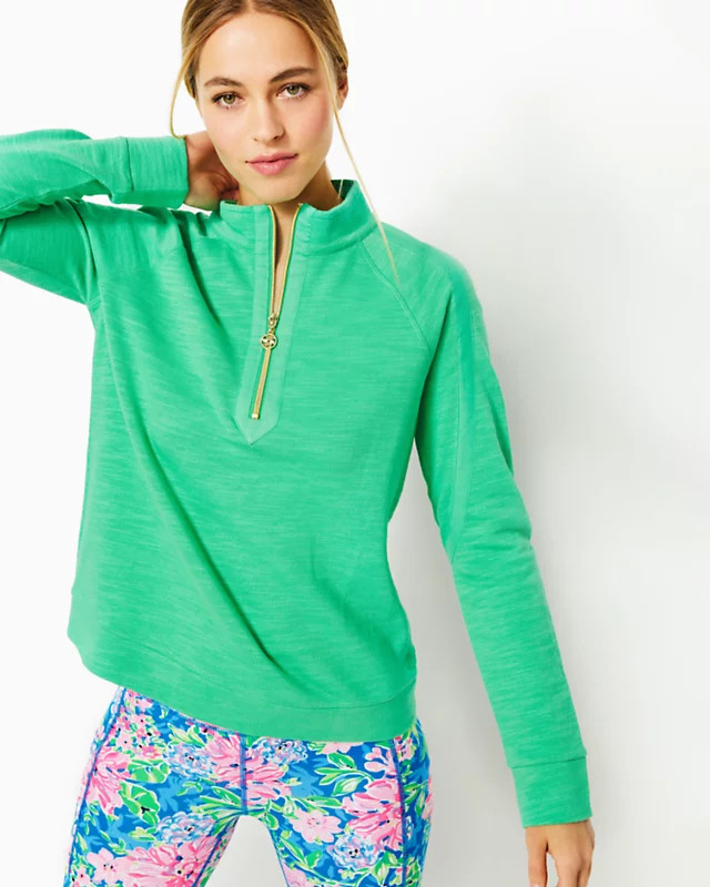 Luxletic Ashlee Half-Zip Pullover | Lilly Pulitzer | Lilly Pulitzer