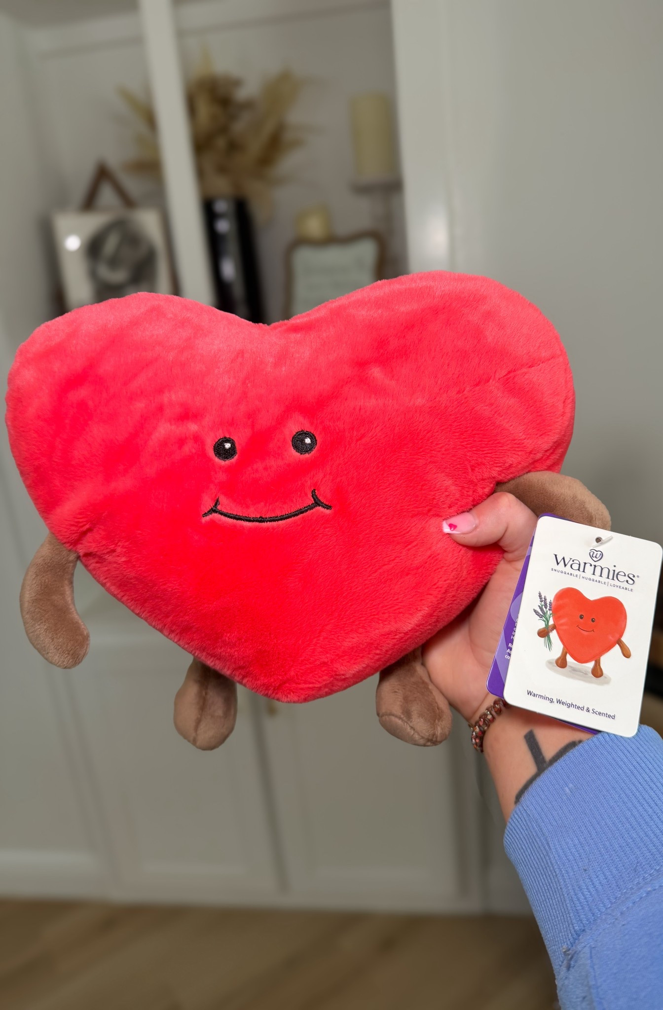 The sweetest little Valentine’s Day gift for your littles or even you! 🥹💗
This Warmies weighted heart heats up, chills down, and smells lightly like lavender. It is perfect for bedtime snuggles or comfort when they’re not feeling their best.

#valentinesgiftguide #toddlermom #cozykids #giftideaforkids #Valentinesforkids


#LTKKids #LTKmomlife #LTKValentine