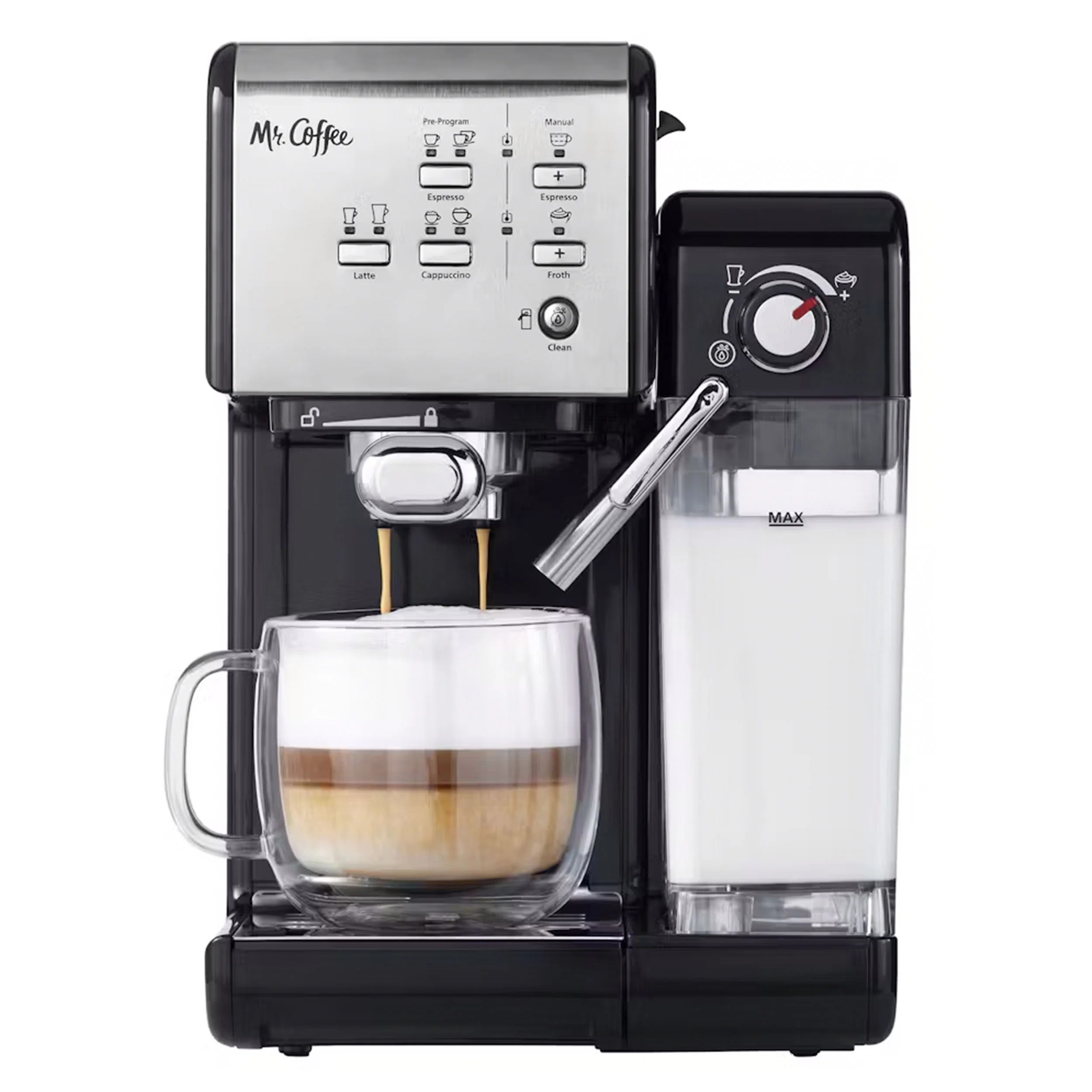 950123010M Mr. Coffee OneTouch CoffeeHouse Espresso and Cappuccino Machine | Wayfair North America