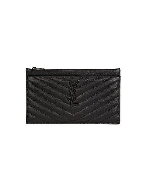 Quilted Leather Pouch | Saks Fifth Avenue