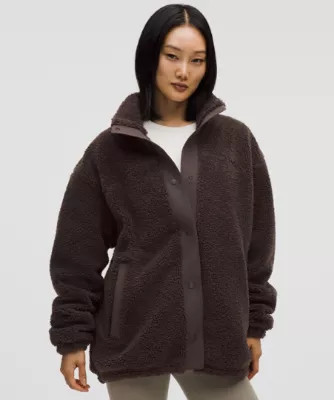 Boucle Fleece Snap-Button Jacket | lululemon (AU)