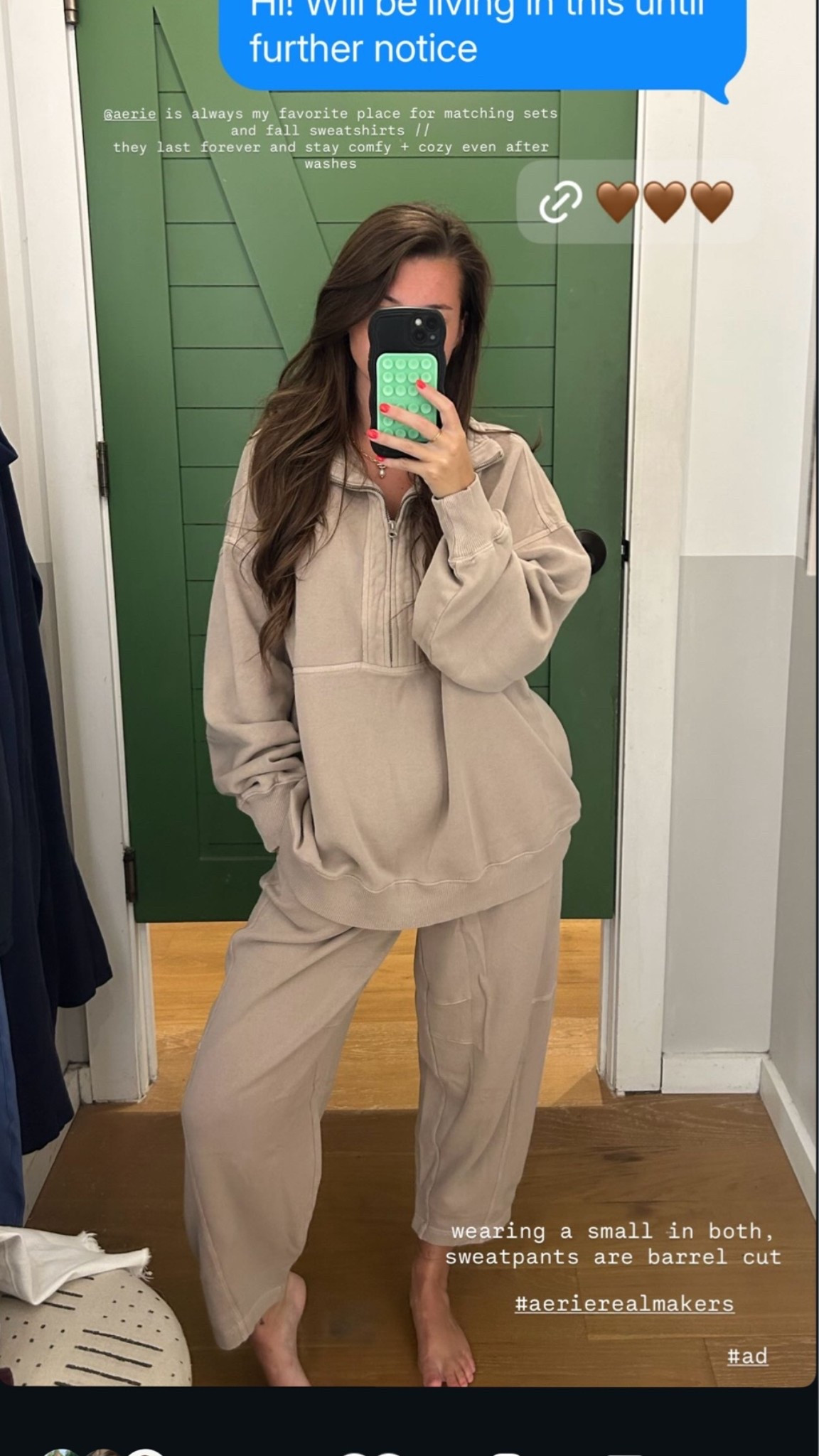 // the best set for fall!! I live in their sweatshirts and this one is a new take on their oh snap ones yall loved - wearing a small in both pieces, comes in more colors // fits v oversized //

#LTKgrwm #LTKootd #LTKSeasonal