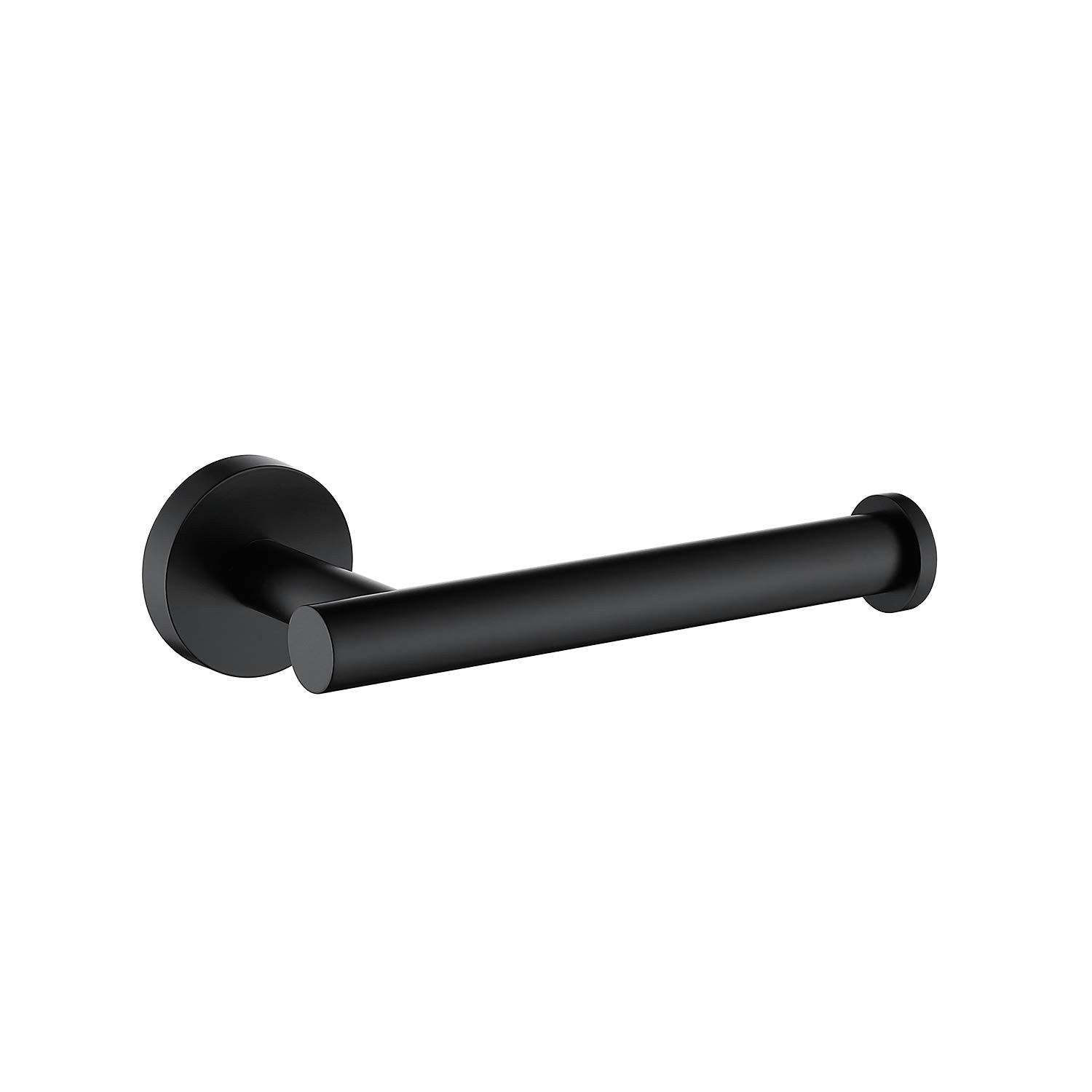 TASTOS Matte Black Toilet Paper Holder SUS304 Stainless Steel, Modern Round Tissue Roll Holders W... | Amazon (US)