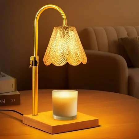 Inadays Candle Warmer Lamp with Timer Dimmable Vintage Wax Melt Warmer for Jar Candles with 2 Bulbs, Birthday Gifts for Women Mom Sister, House Warming Gifts New Home Decor | Walmart (US)