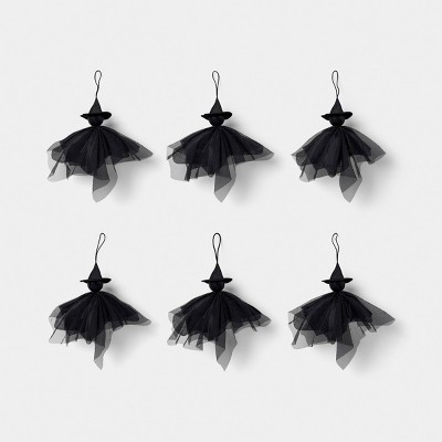 6pc Witch Decorative Accent Set Black - Hyde and EEK! Boutique™ | Target