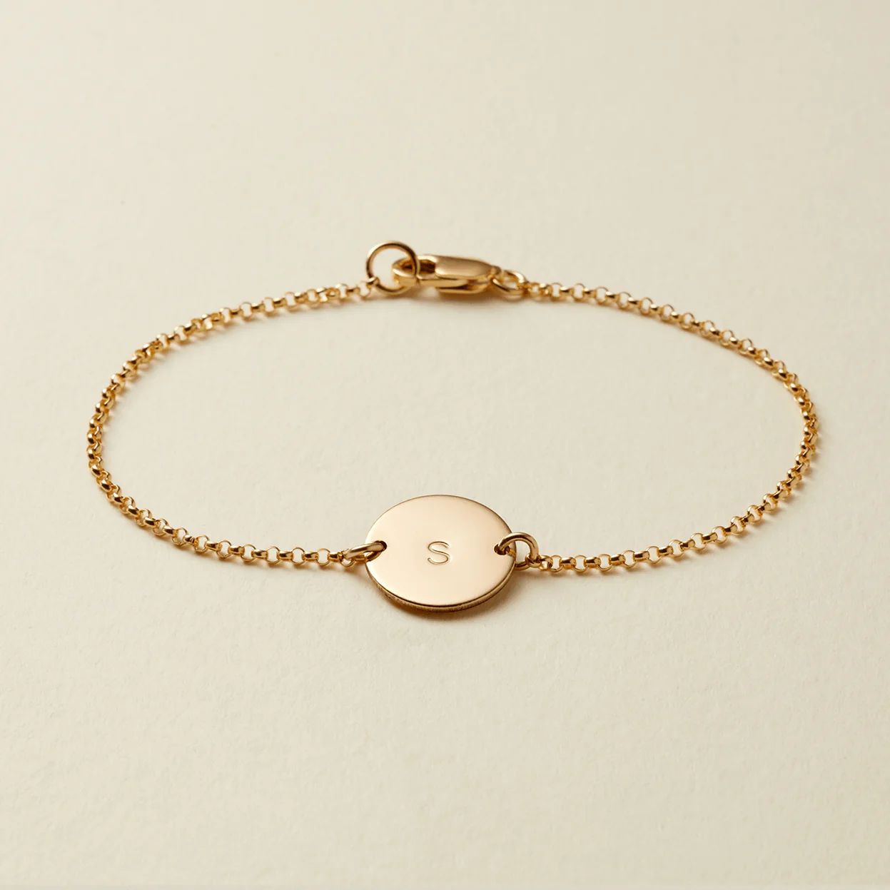 Made By Mary Disc Bracelet | Hand Stamped, Handcrafted w/ Love | Made by Mary (US)