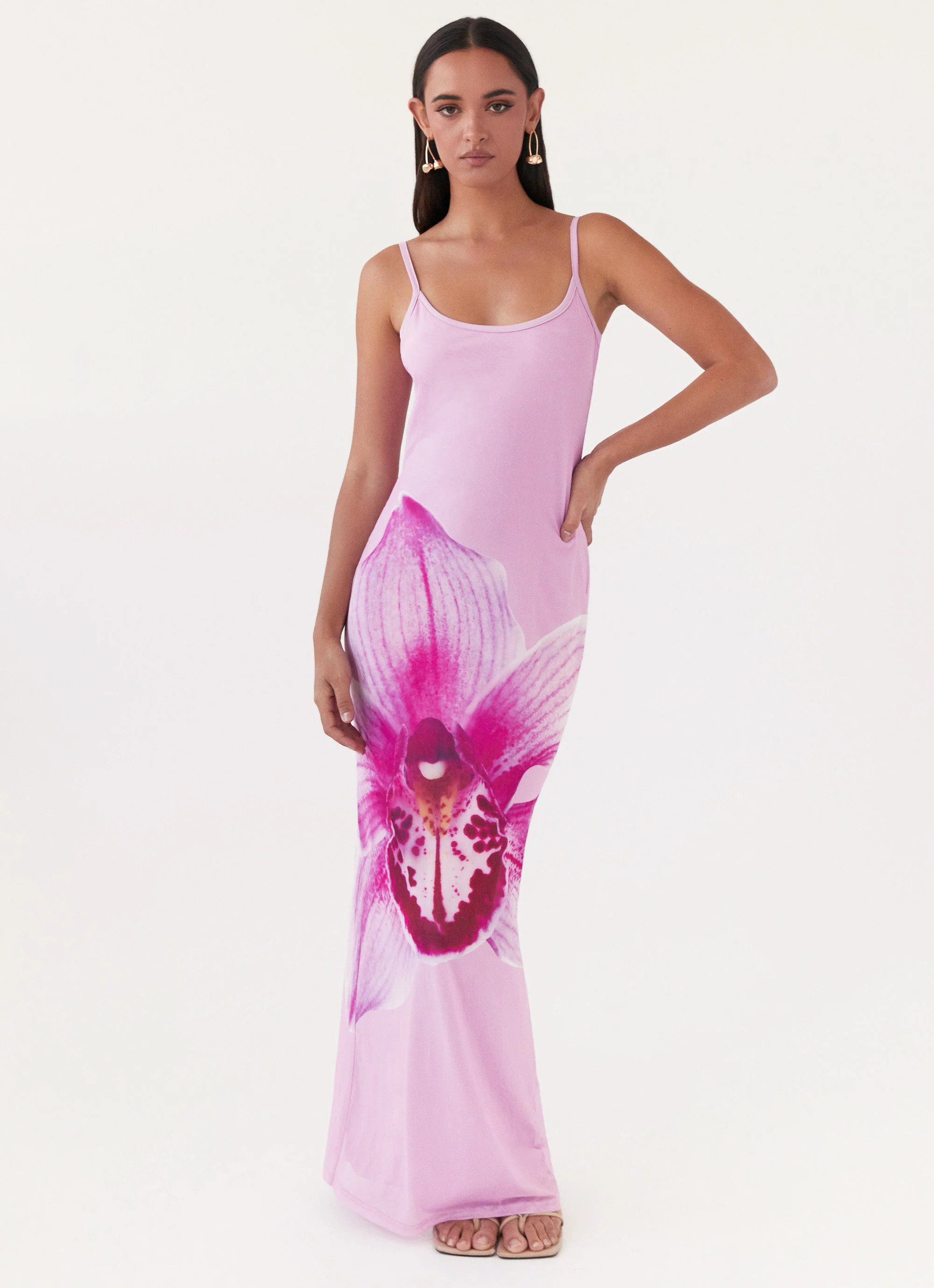 Bad News Mesh Maxi Dress - Pink Magnolia | Peppermayo (Global)