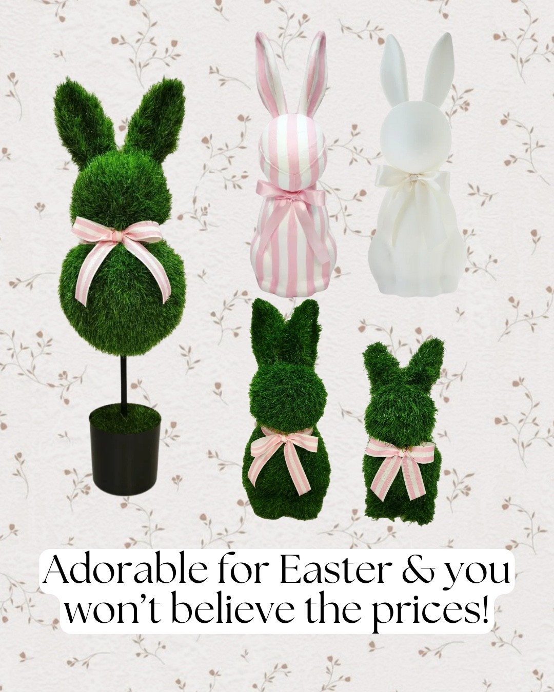 The cutest bunnies for Easter!!

#LTKSeasonal #LTKHome #LTKSaleAlert