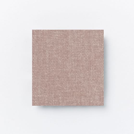 WL Arched Queen Channel Bd CS Distressed Velvet Mauve | West Elm (US)