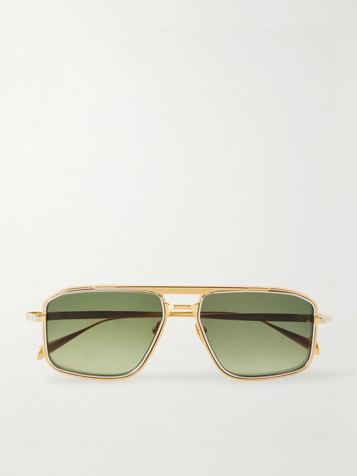Jacques Marie Mage - Earl Aviator-style Titanium Sunglasses - Gold | NET-A-PORTER (US)