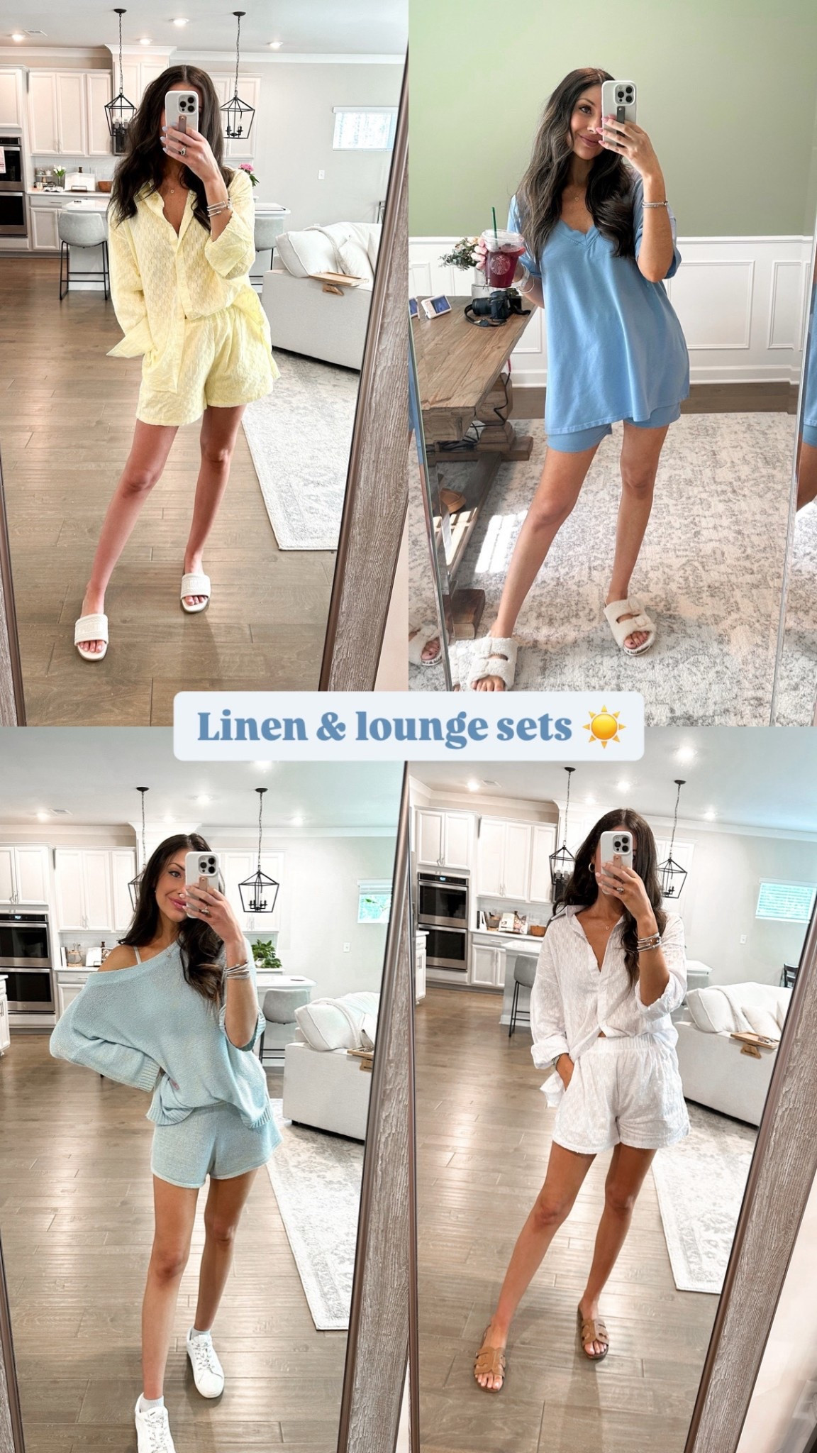 Linen & lounge sets from Amazon 

