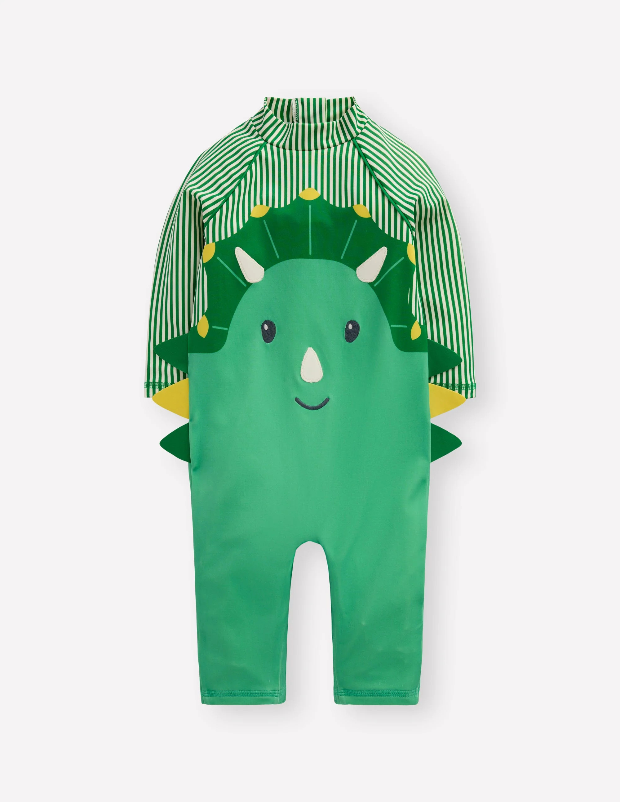 Logo Sun Safe Surfsuit-Aloe Green Dino | Boden (US)
