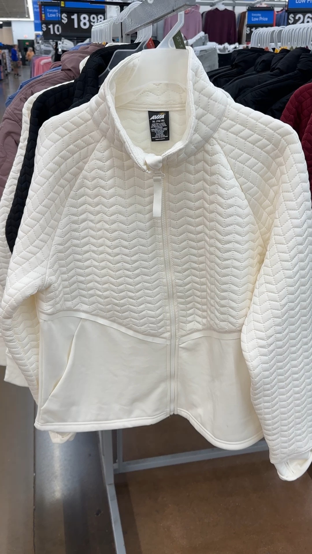 Walmart pullover. Women’s Quilted zip up jacket. Walmart finds. Workout clothes. Casual outfits. Athleisure. Active wear. Fall outfits. Fall outfit. Winter jacket. Zip up jacket. Outerwear. 

#LTKSeasonal #LTKunder100 #LTKunder50
