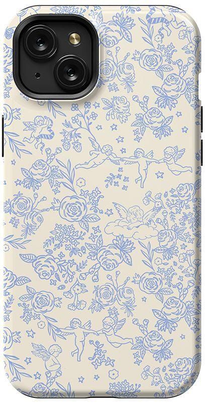 Cupid's Canvas | Periwinkle Floral  Case | CASELY