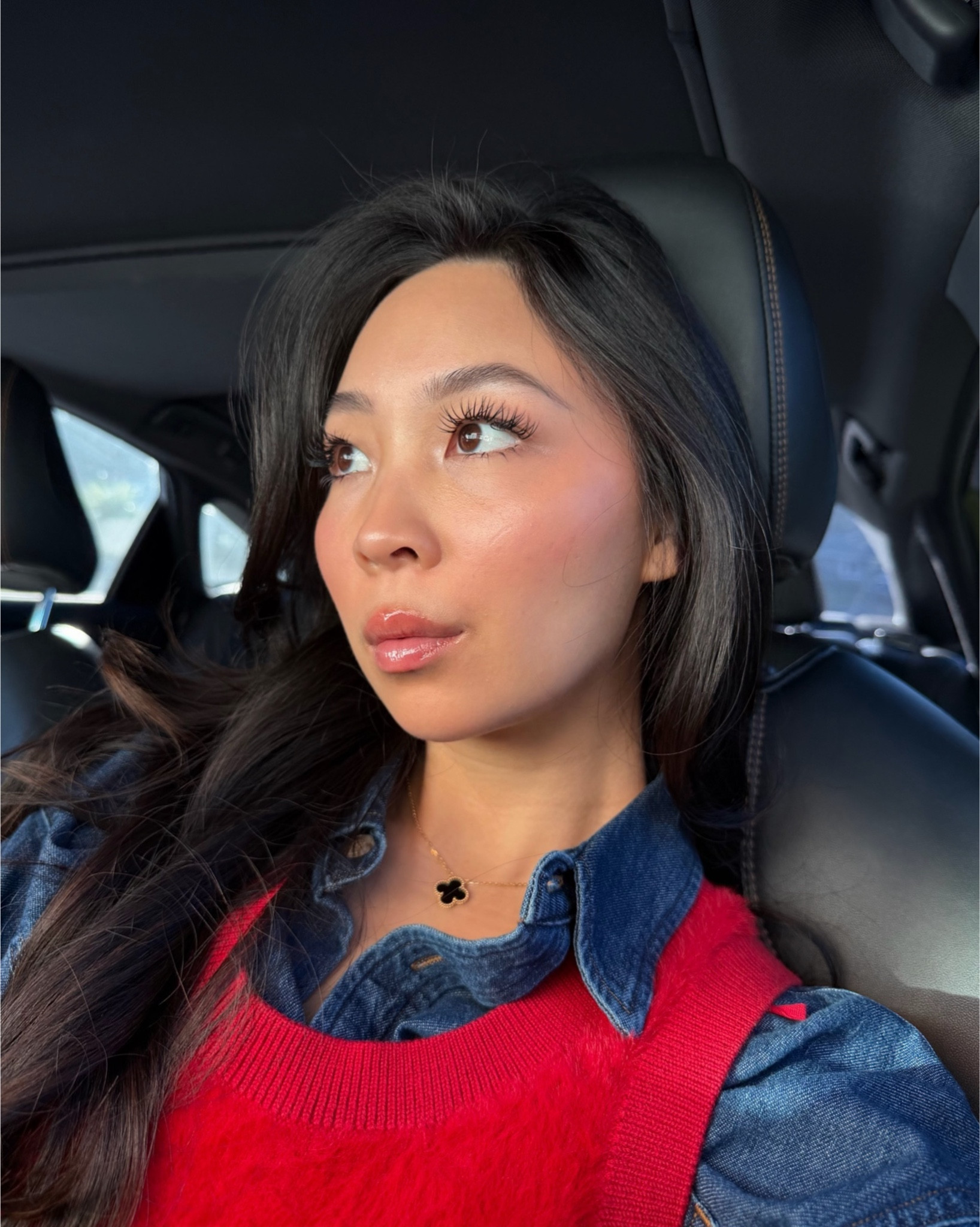 5min grwm makeup routine!! 🍎✨

this quick makeup look was for a Christmas party but here’s a no tint no base routine! ft. coral pink blush combo

#LTKgrwm #LTKselfcare #LTKBeauty