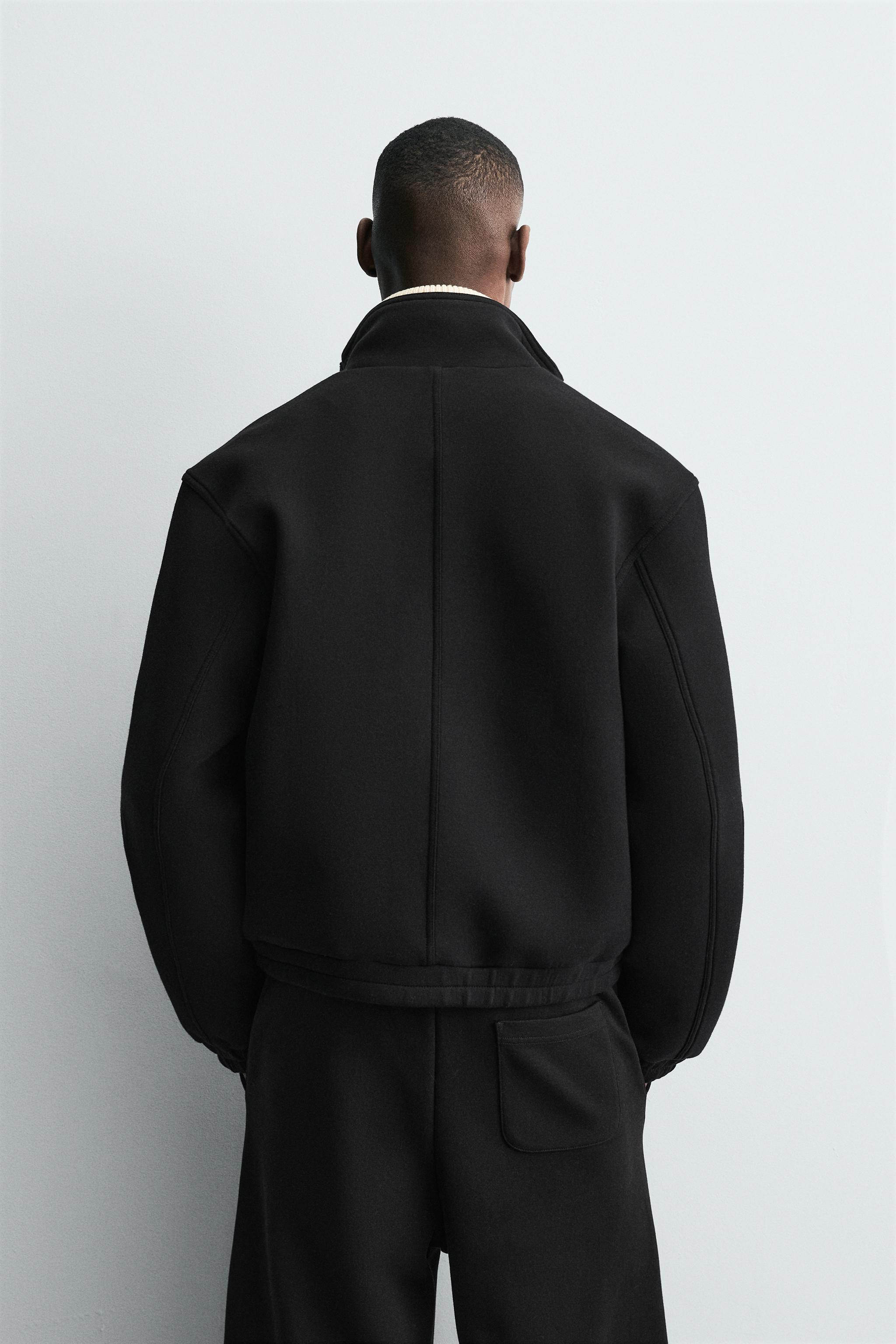 BOXY FIT NEOPRENE EFFECT JACKET | Zara US