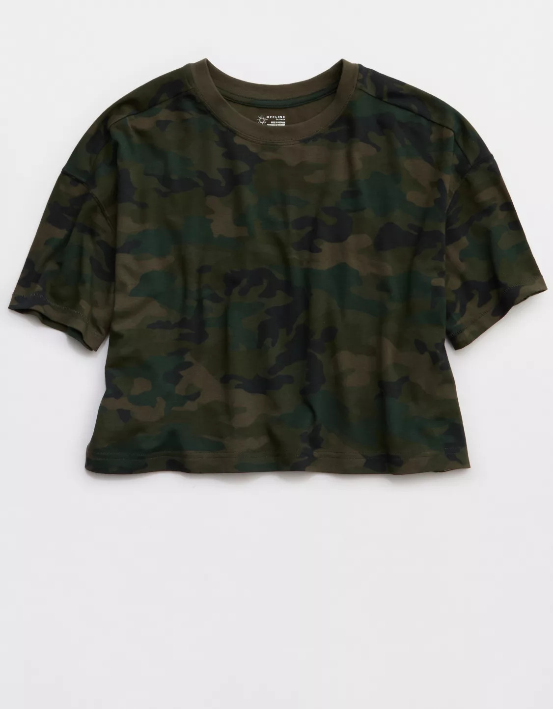 OFFLINE By Aerie Let's Stretch T-Shirt | American Eagle Outfitters (US & CA)