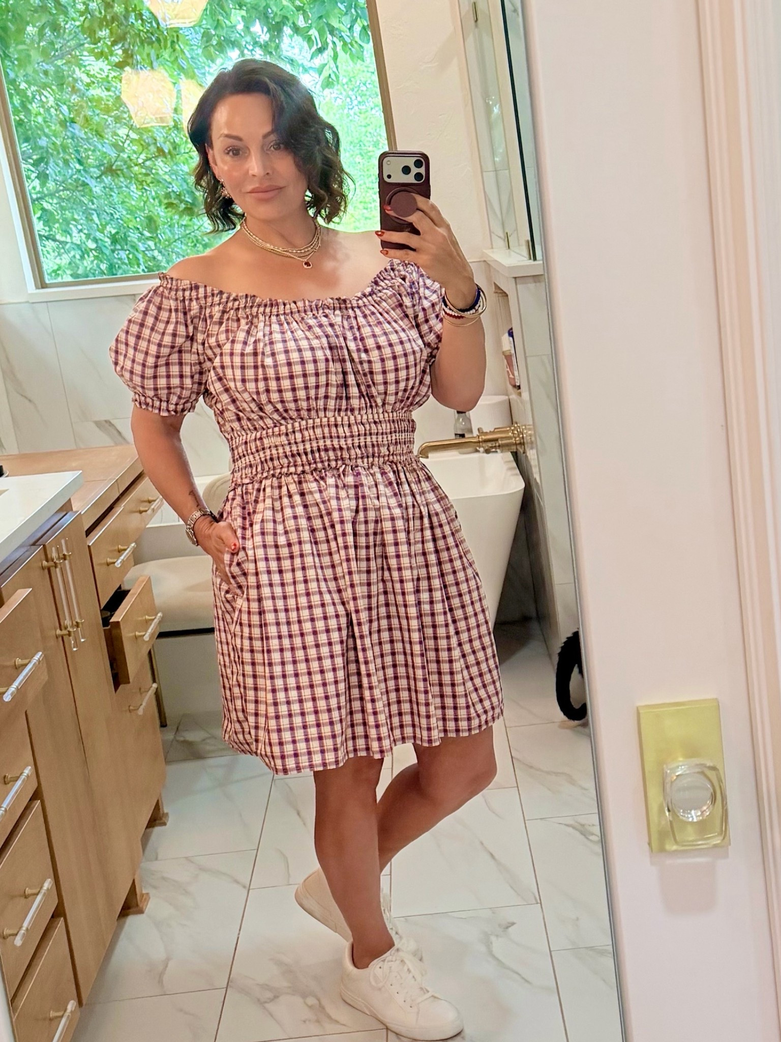 Adorable Walmart dress for the 4th of July and all through the summer.

#LTKootd #LTKWorkwear #LTKU