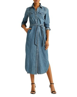 Western Denim Shirt Dress | Bloomingdale's (US)