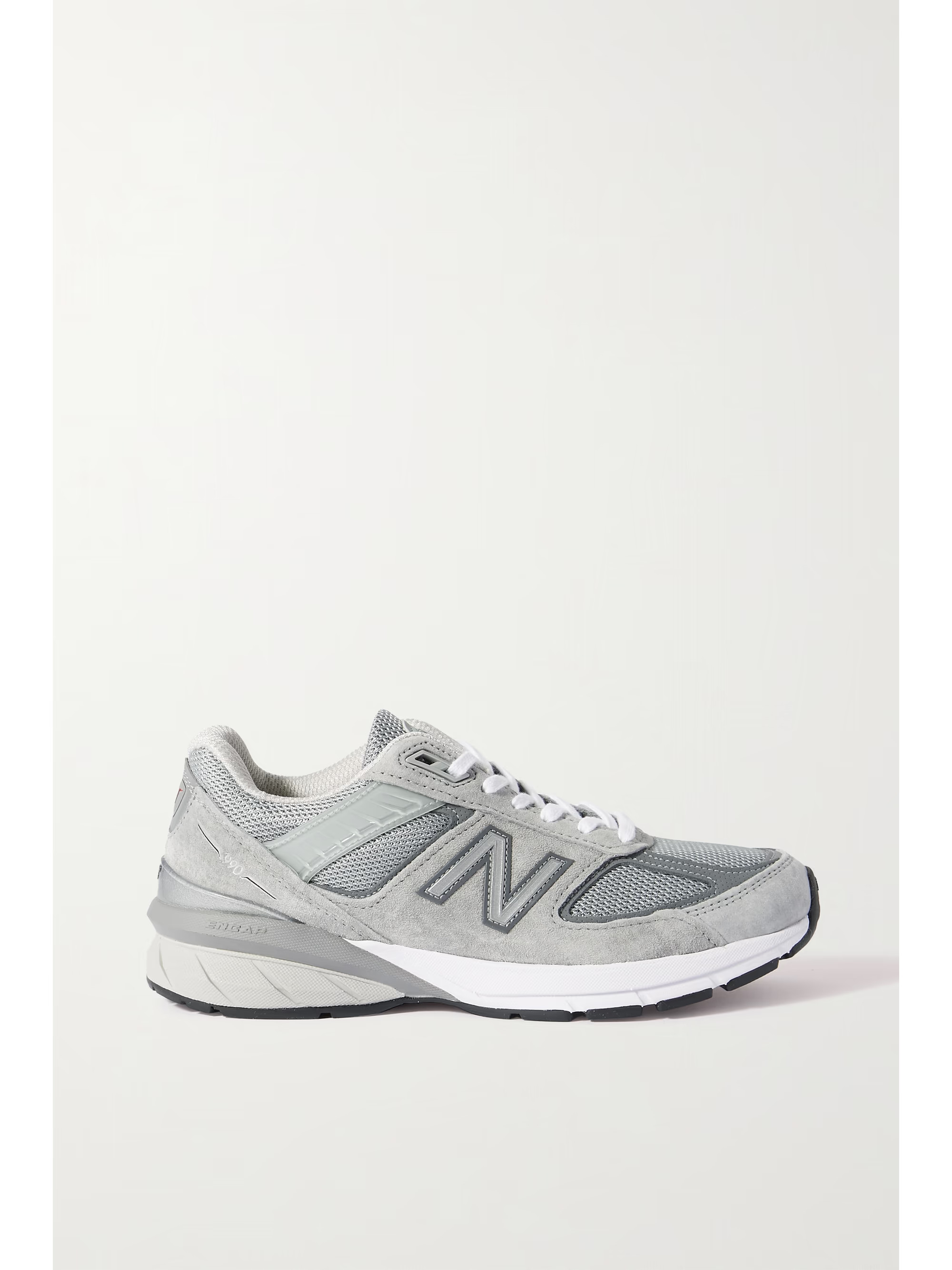 990v5 suede and mesh sneakers | NET-A-PORTER (UK & EU)