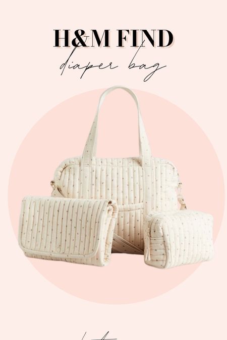 How cute is this diaper bag set from H&M?! 🥹 would be a cute hospital bag too! 

#LTKfindsunder100 #LTKbaby #LTKbump
