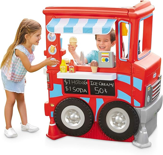 Little Tikes 2-in-1 Pretend Play Food Truck Kitchen - Refreshed | Amazon (US)