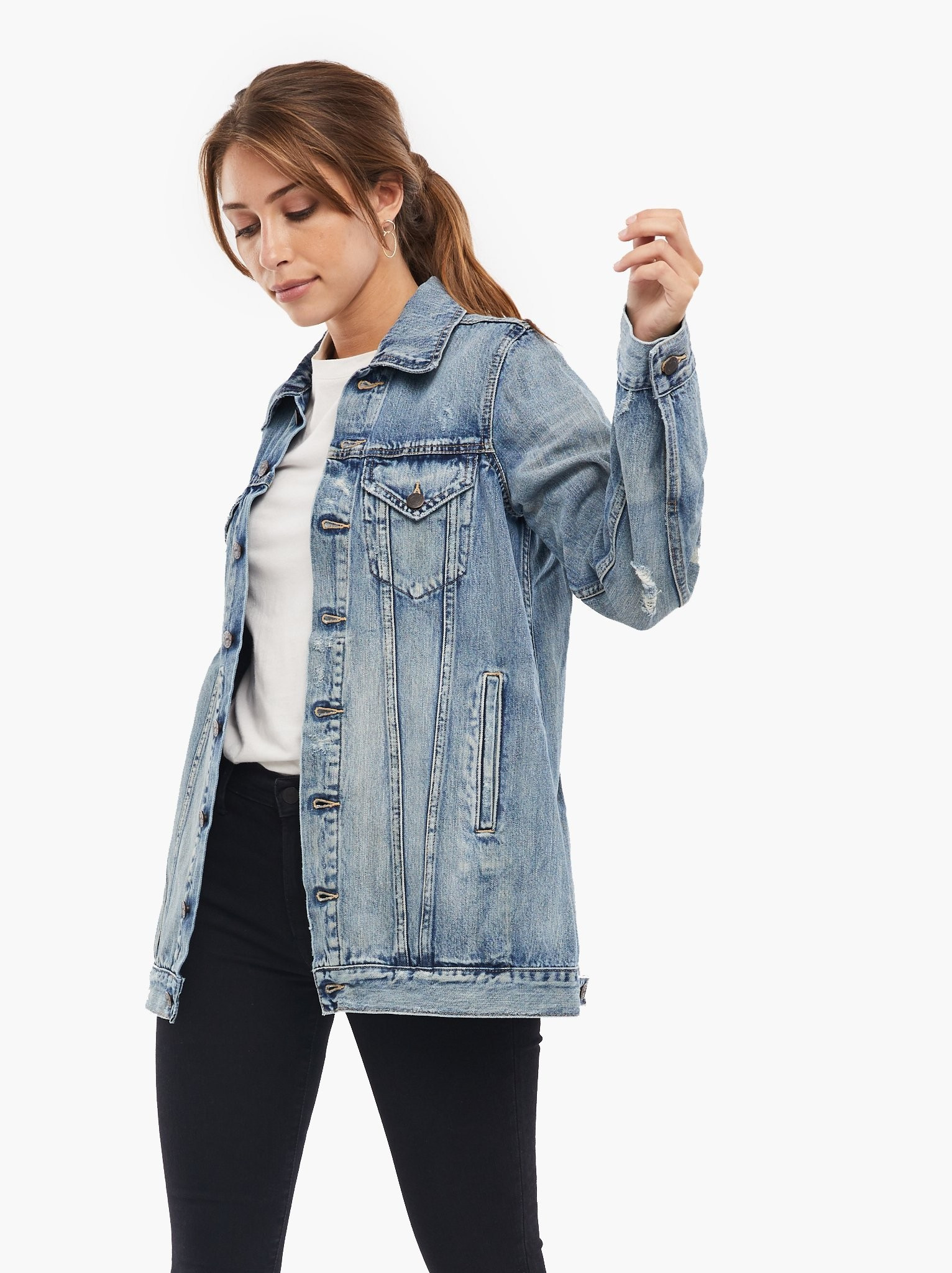 The Long Merly Jacket | ABLE Clothing